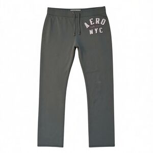 y2k Aeropostale Green  Track Pants with Pink Logo